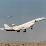Flight Test Files: XB-70 Valkyrie – Riding the Shockwave at Mach 3 13 The XB-70 Valkyrie is seen taking off on a research flight, escorted by a TB-58 chase plane.