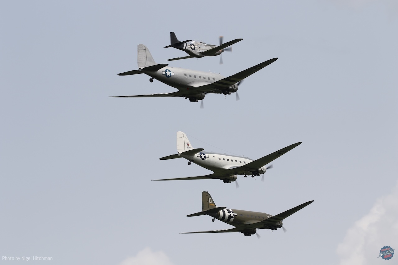 La Ferté-Alais 2025: Highlights from the 52nd "Le Temps des Hélices" Airshow 13 3DC3s and P51 7D2 6551