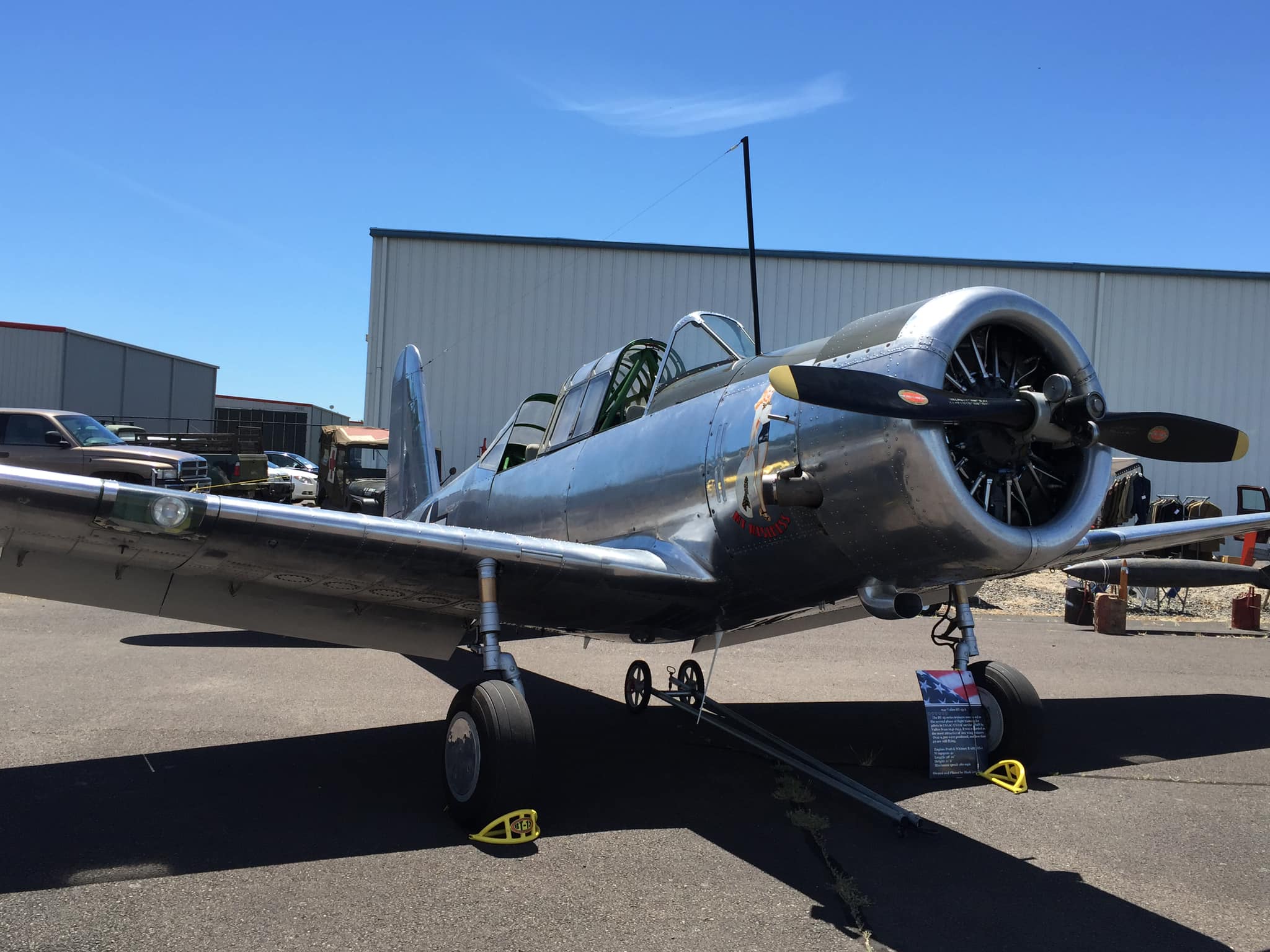 Randy's Warbird Profiles: Vultee BT-13 Valiant 14 67187360 2796587073702265 6644393636173709312 n