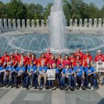 9 Veterans at D.C. WWII Memorial