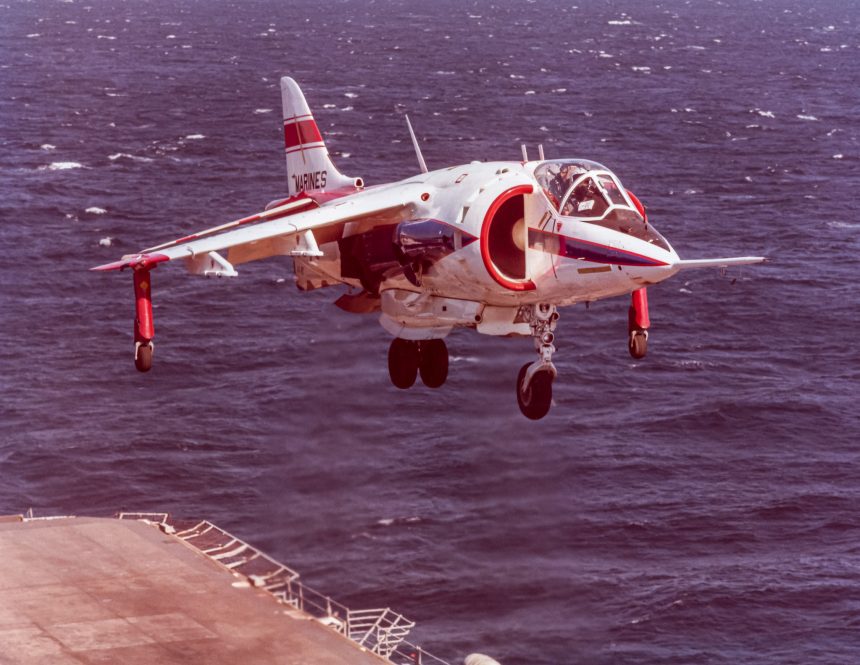 AV 8C 158384 aboard Saipan Don Spering collection