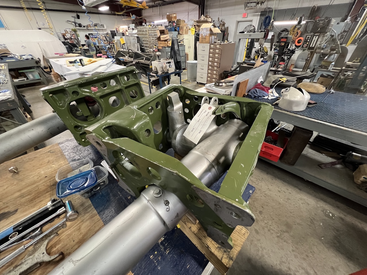 CAF P-47N Thunderbolt - Restoration Update - Summer 2025 13 Airbase Georgias P 47N Thunderbolt s n 44 89136 0445