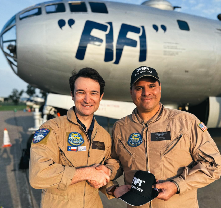 Alex Beckett is The Worlds Youngest B 29 Superfortress Pilot