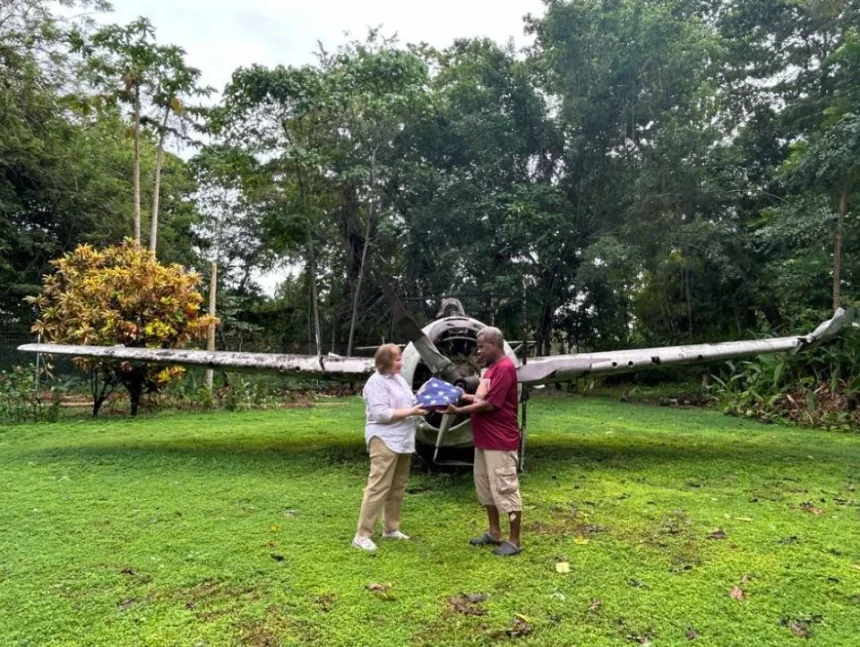 Ambassador Yastishock Makes First Ever Visit of U.S. Ambassador to Vilu Military Museum