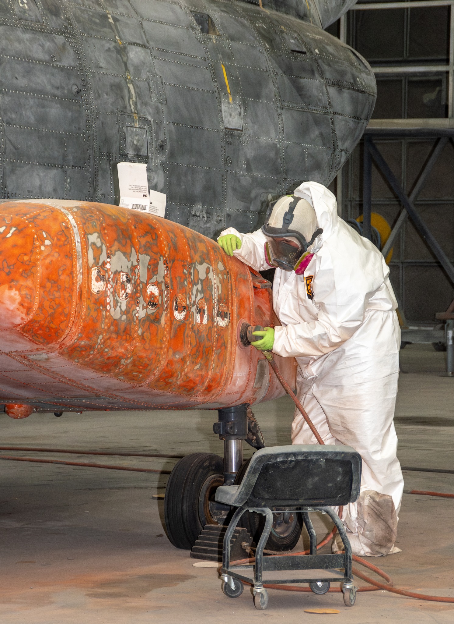 Beloved "Pedro" HH-46 Sea Knight Receives Fresh Paint at MCAS Cherry Point 11 Beloved Pedro Sea Knight Undergoes Paint Restoration at MCAS Cherry Point 4
