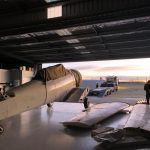 Former RNZAF Harvard Under Restoration in Wanaka, New Zealand 15 Bevan Dewes Harvard about to leave Ashburton smaller