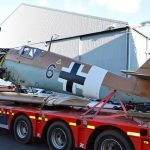 Two New Aircraft Wing Their Way to RAF Museum at Cosford 10 Bf109 arrival