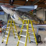 Silver Spitfire at Vintage Wings of Canada 30 C8A1721 photo by Richard Mallory Allnutt Silver Spitfire Vintage Wings of Canada Gatineau Quebec August 17 2019