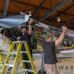 Silver Spitfire at Vintage Wings of Canada 31 C8A1723 photo by Richard Mallory Allnutt Silver Spitfire Vintage Wings of Canada Gatineau Quebec August 17 2019