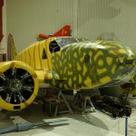 A Caproni Ca.310 Libeccio Takes Shape in Norway 13 Ca.310 LN 505 being repainted October 2024 Ernst Knutson scaled 1
