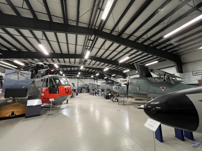 Canadian Naval Aviation Heritage Preserved Inside Nova Scotias Shearwater Aviation Museum 9923