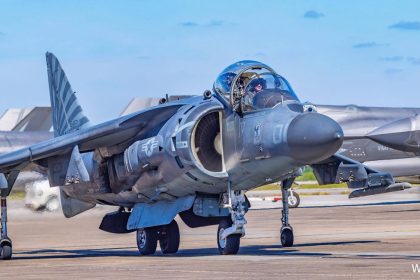 Combat Veteran AV 8B Harrier II Headed to Naval Air Station Wildwood Aviation Museum