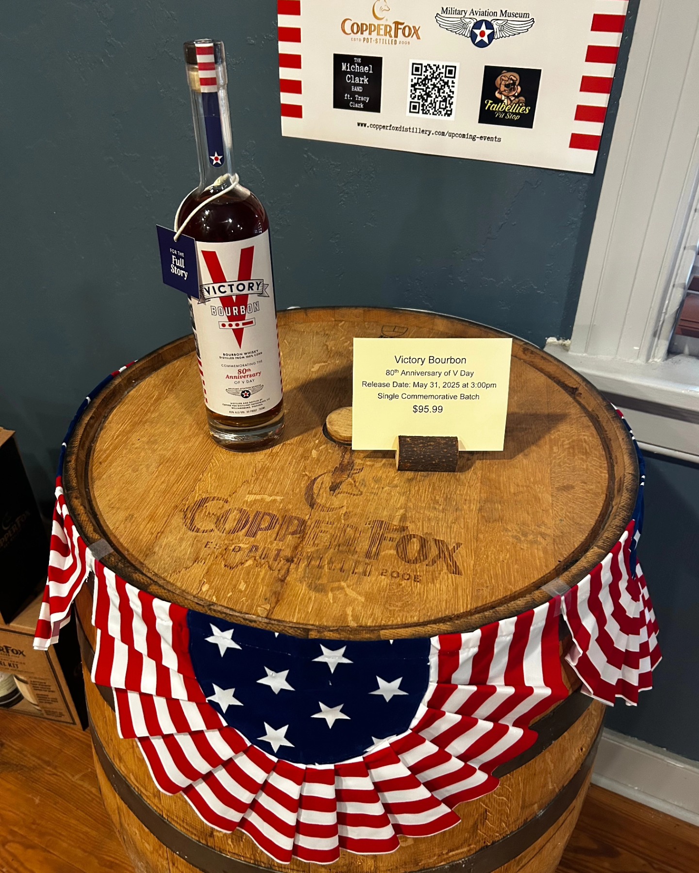 Raising a Glass to History: Victory Bourbon Honors the 80th Anniversary of V-E Day 13 Copper Fox Victory Bourbon