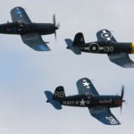 Sywell Airshow 2024 12 Corsairs 7D2 3546