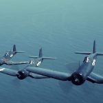 Airbase Georgia to Host Stephen Chapis for Poor Little Lambs: The Baa Baa Black Sheep Story 10 Corsairs of Black Sheep in flight