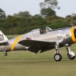 Rare Curtiss P-36C Heads to California 11 Curtiss P 36C built s n 38 210 taking off from Duxford