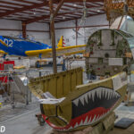 Air Combat Museum's P-40N Restoration Update 14 Curtiss P 40N 5 CU Warhawk H87 W 42 105079 Z72 5450 copy
