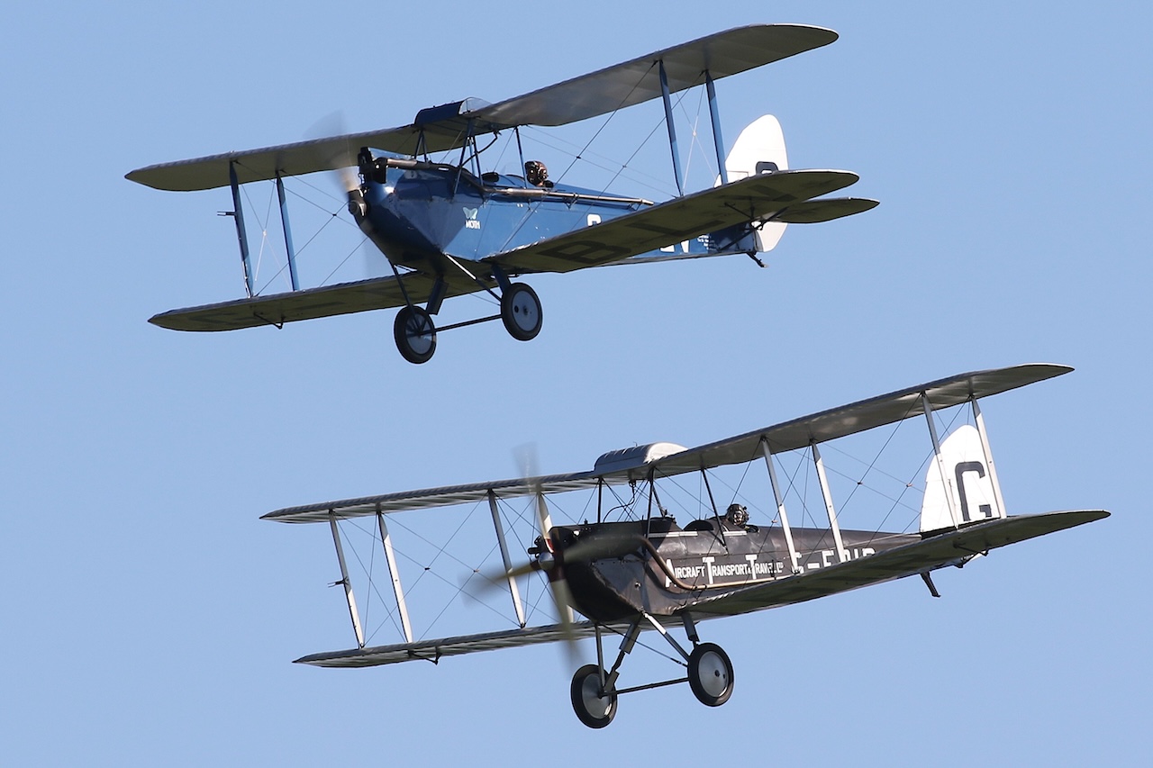 Shuttleworth Season Premiere Airshow 45 DH51 DH60 7D2 2253
