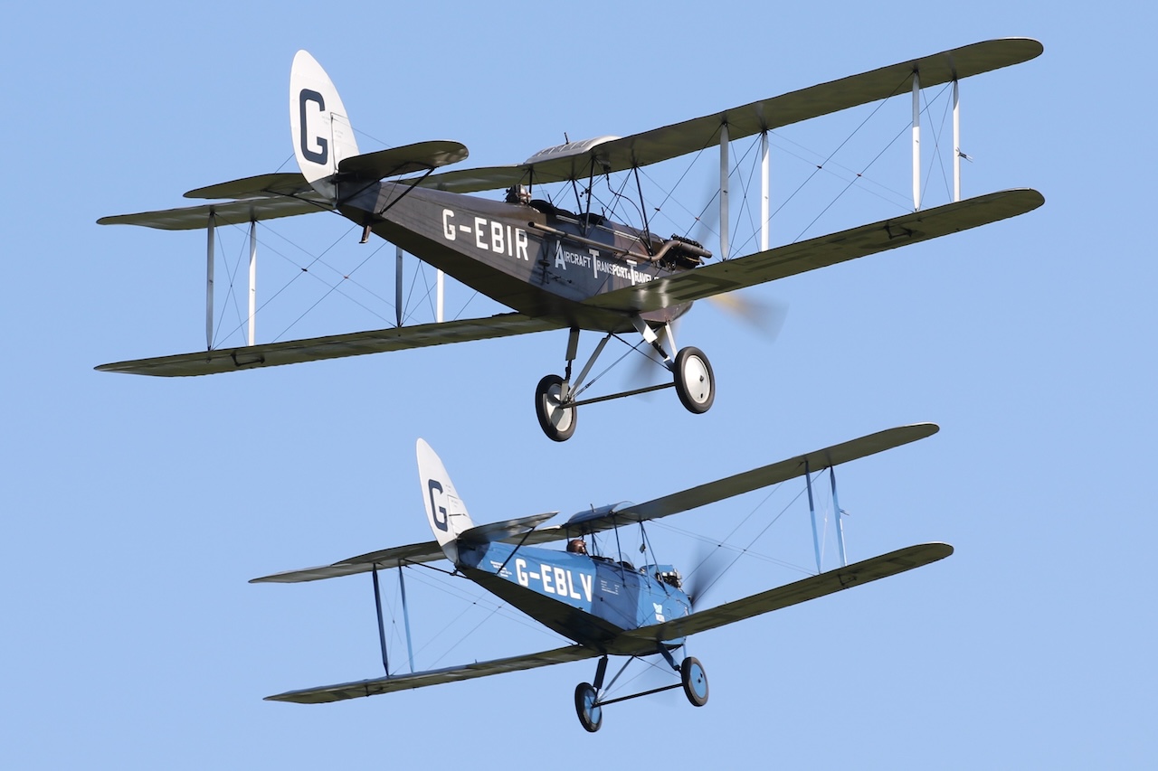 Shuttleworth Season Premiere Airshow 43 DH51 DH60 7D2 2300