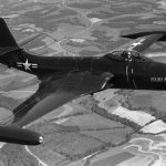 Today in Aviation History: First Flight of the McDonnell F2H Banshee 12 Ed Schoch in the XF2D Banshee