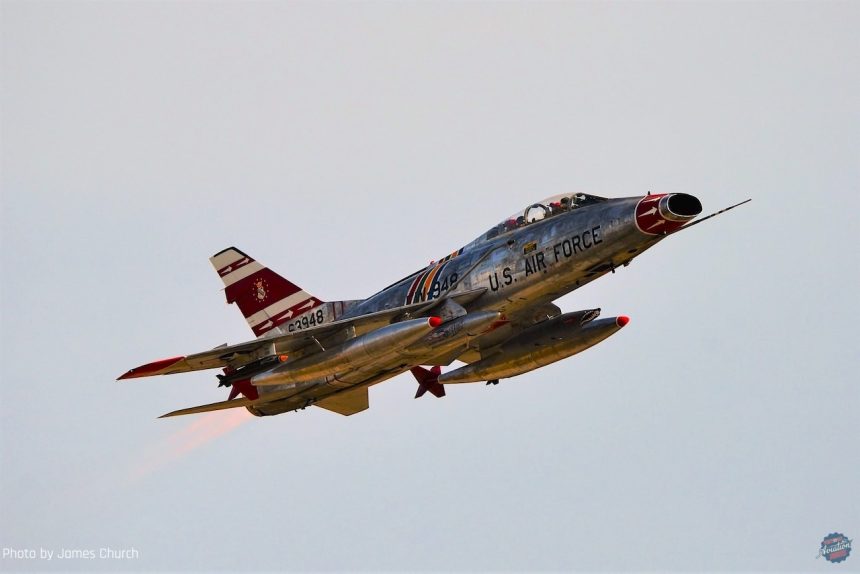 F 100F Super Sabre N2011V Photo James Church