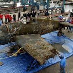 F6F3 Hellcat crashed in Lake Michigan