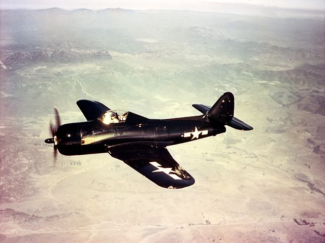 FR 1 Fireball of VF 41 in flight c1945