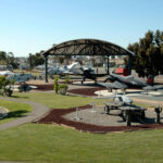 Flying Leatherneck Aviation Museum Outdoor exhibit aircraft looking northwest