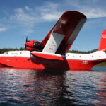 Flying in the Martin Mars0585