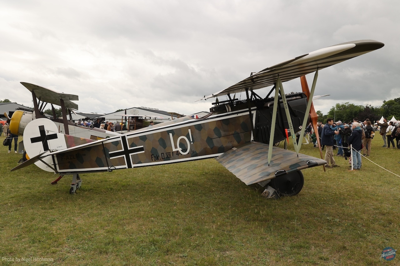 La Ferté-Alais 2025: Highlights from the 52nd "Le Temps des Hélices" Airshow 26 Fokker D.VII R6 2528