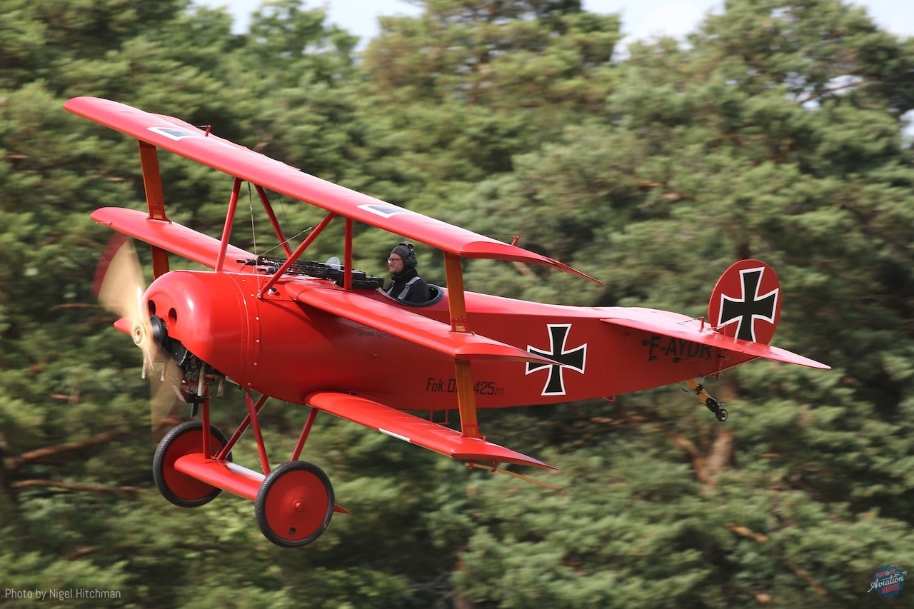 La Ferté-Alais 2025: Highlights from the 52nd "Le Temps des Hélices" Airshow 29 Fokker Triplane 7D2 5232