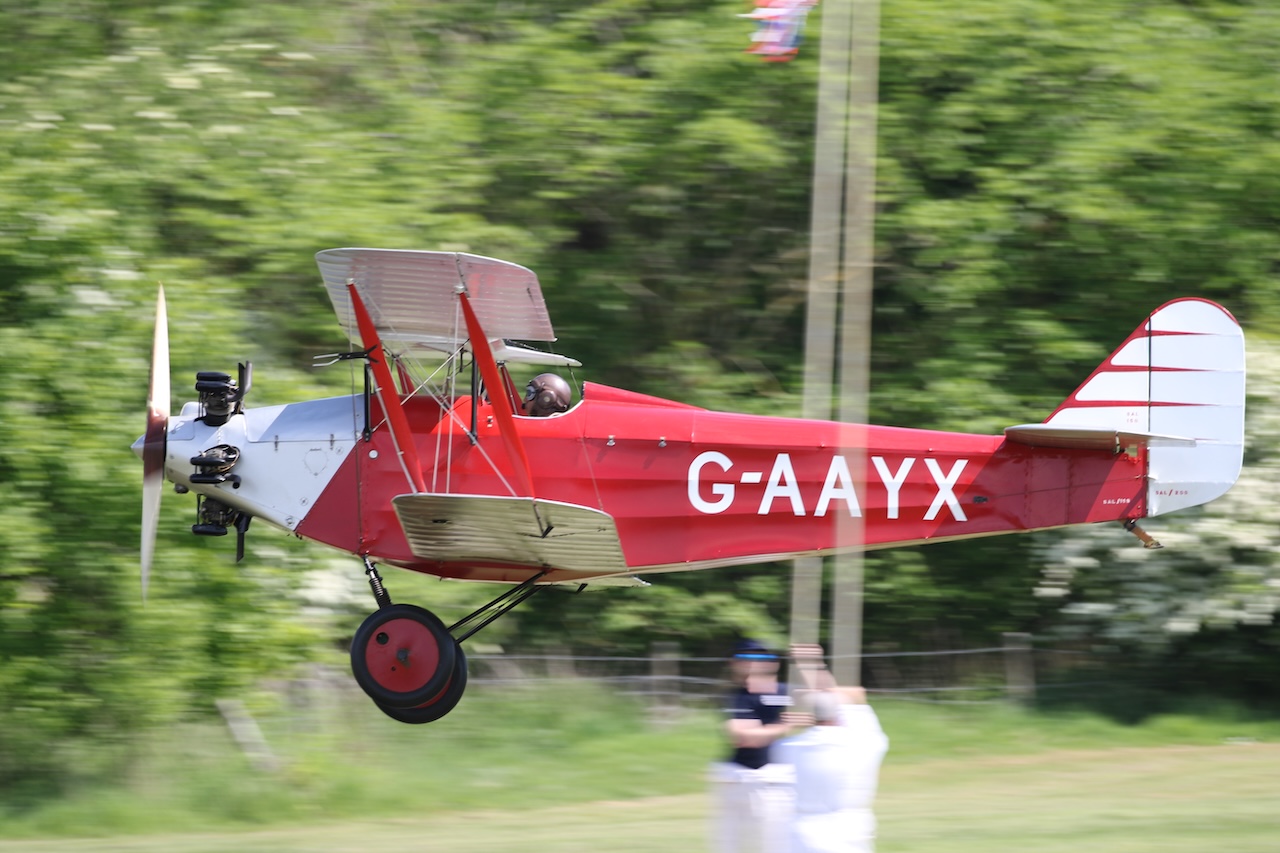 Shuttleworth Season Premiere Airshow 19 G AAYX Southern Martlett 7D2 0828