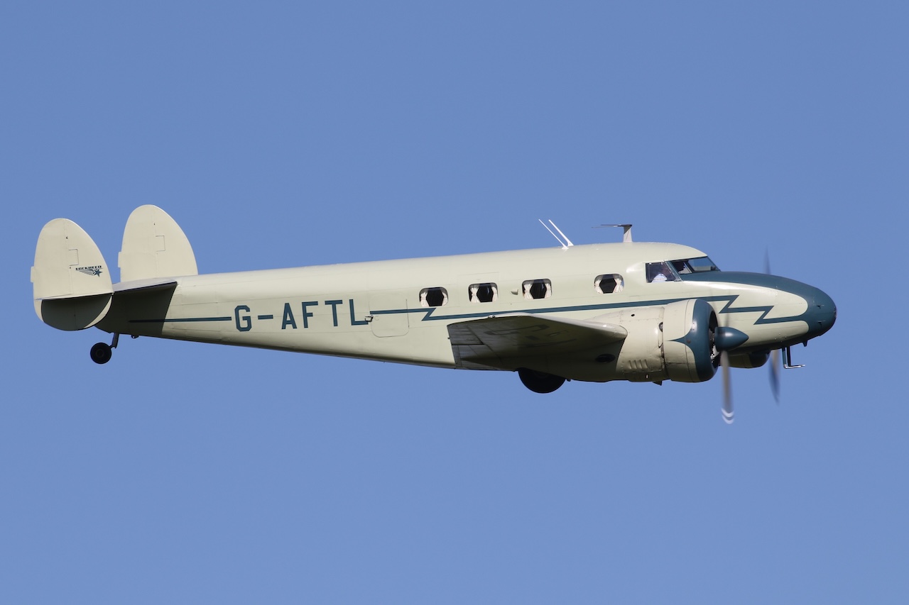 Shuttleworth Season Premiere Airshow 38 G AFTL Electra 7D2 2178