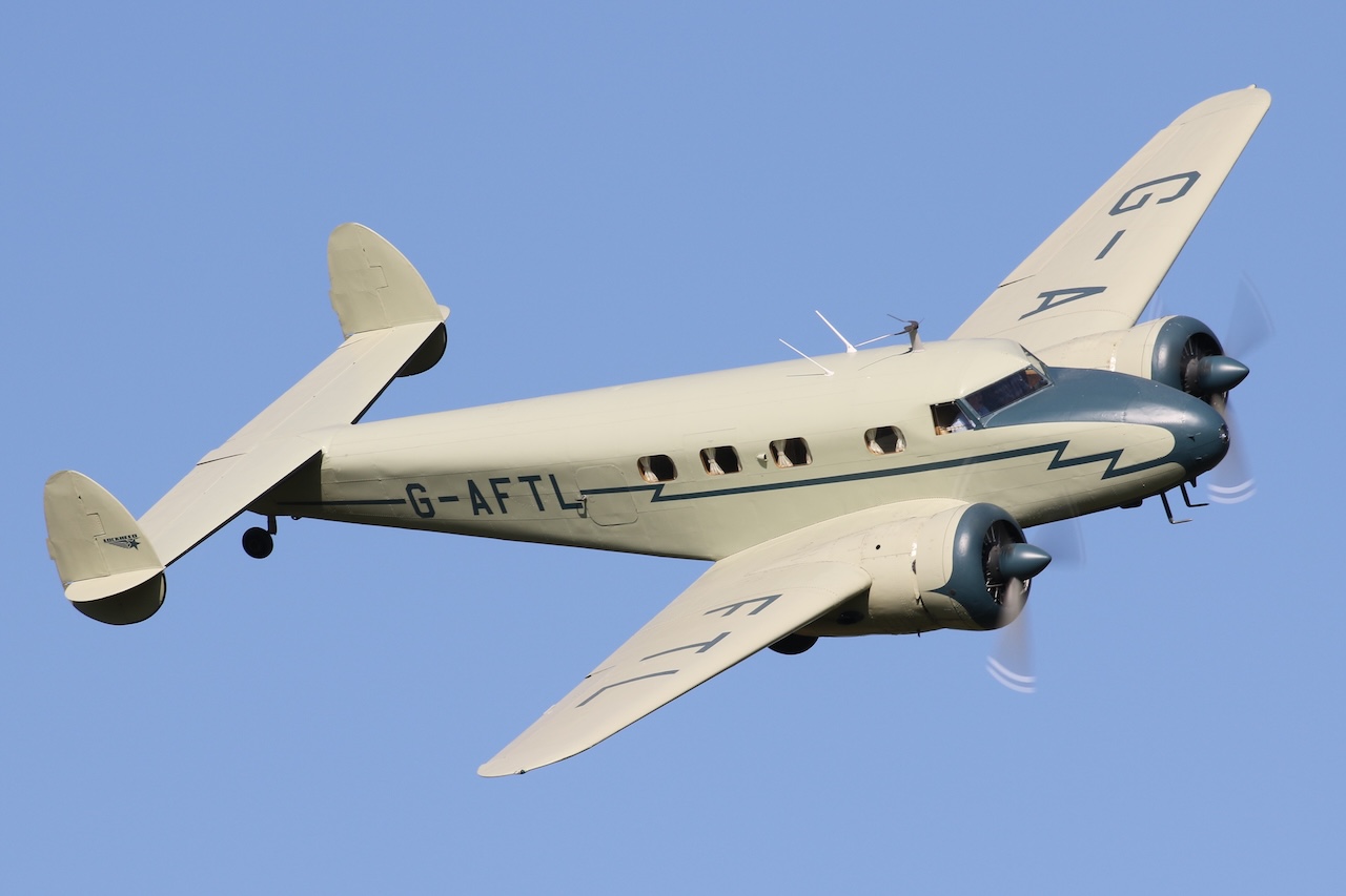 Shuttleworth Season Premiere Airshow 37 G AFTL Electra 7D2 2207