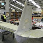 Hampden Tailplane Fin and Rudder