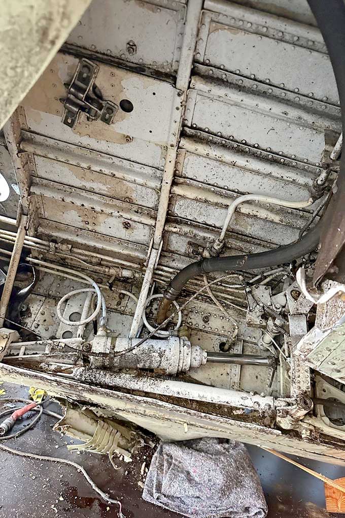 Hawker Sea Fury T.20 VX281 Headed to Australia as Major Hawker Expansion Takes Shape at Scone 20 Hawker Sea Fury T20 VX281 G RNHF vaious components packed for shipping to Scone NSW