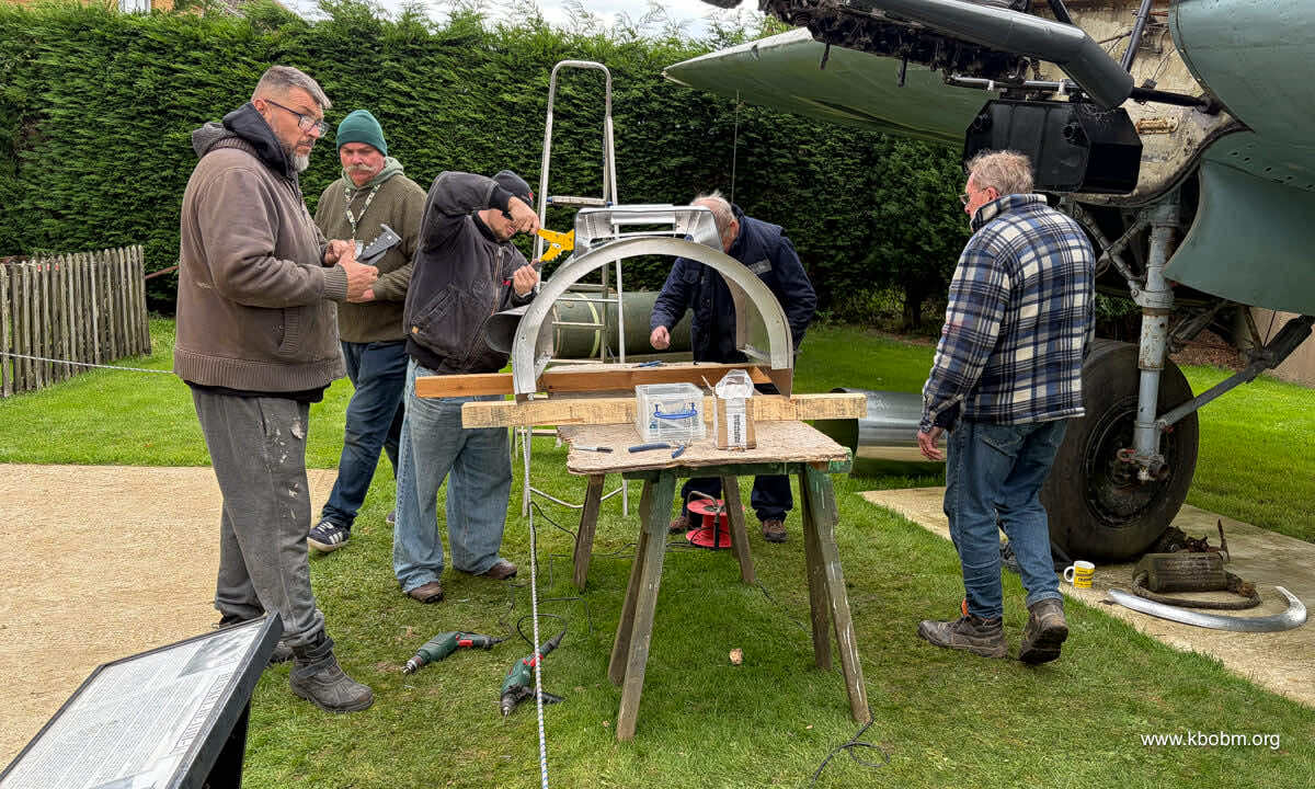 Heinkel He 111H-16 Restoration Reaches Milestone at Kent Battle of Britain Museum 14 Heinkel He 111H ProjectPBOB kent museum volunteers