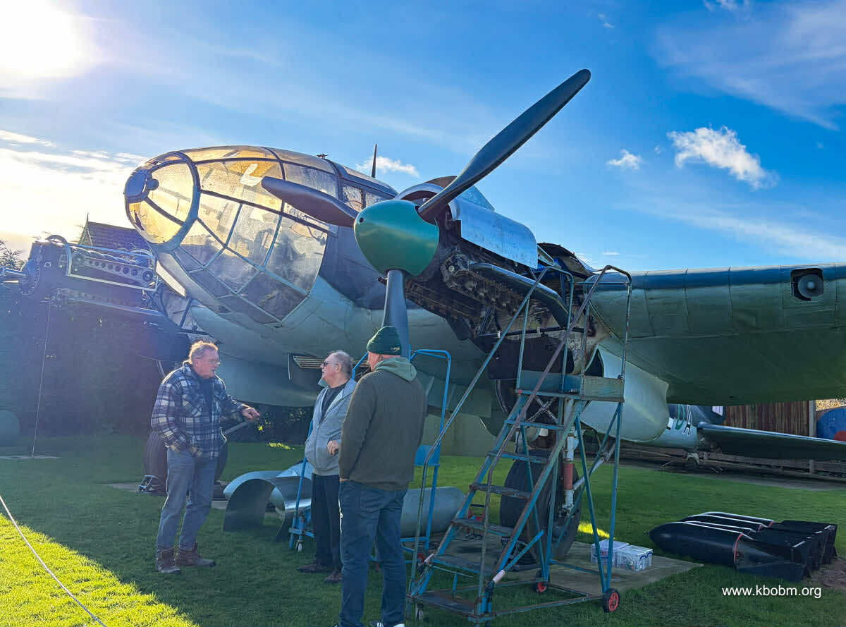 Heinkel He 111H-16 Restoration Reaches Milestone at Kent Battle of Britain Museum 16 Heinkel He 111H Project kent museum