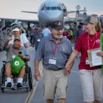 Vietnam Veterans to be Honored with Yellow Ribbon Honor Flight During EAA AirVenture Oshkosh 2025 15 Honor Flight OGHF Mission 63 arrival by Jim Koepnick 1