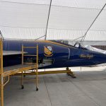 Grumman F11F Tiger Arrives at California Science Center 10 IMG 8325