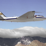 Flight Test Files: Martin B-57B Canberra – NASA’s Night Intruder Turned Atmospheric Explorer 15 In this NASA Ames Dryden Flight Research Facility photograph taken in 1982 the B 57B Canberra is shown making atmospheric measurements near a mountain range