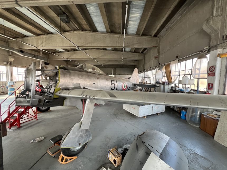 Italian Air force P 47 Thunderbolt MM4653