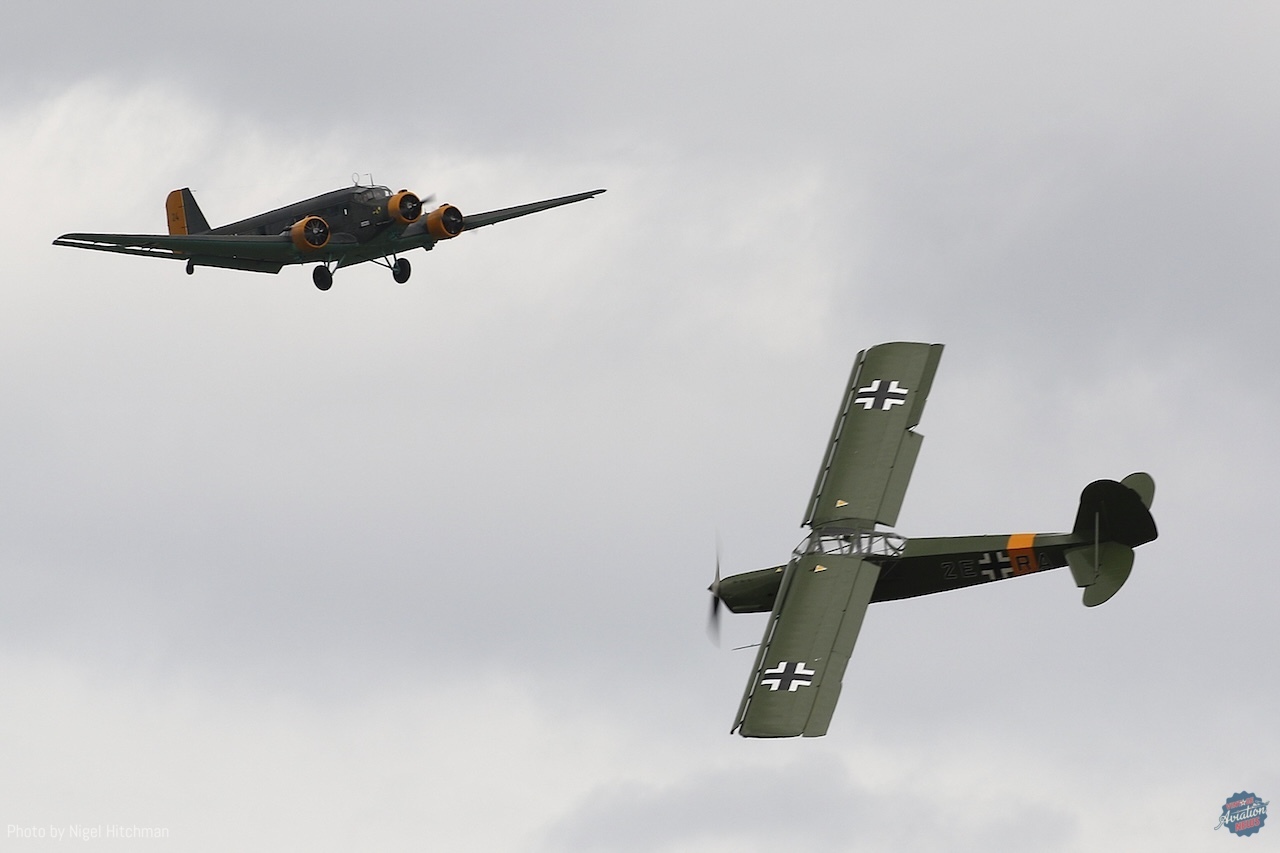 La Ferté-Alais 2025: Highlights from the 52nd "Le Temps des Hélices" Airshow 51 JU52 and Storch 7D2 6026