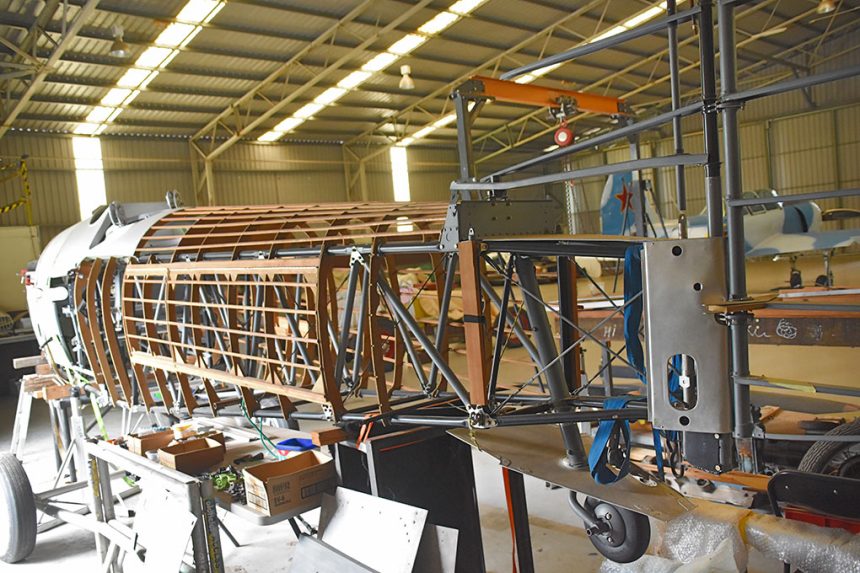 Jack McDonalds Hawker Demon Restoration Donated for Completion in Australia