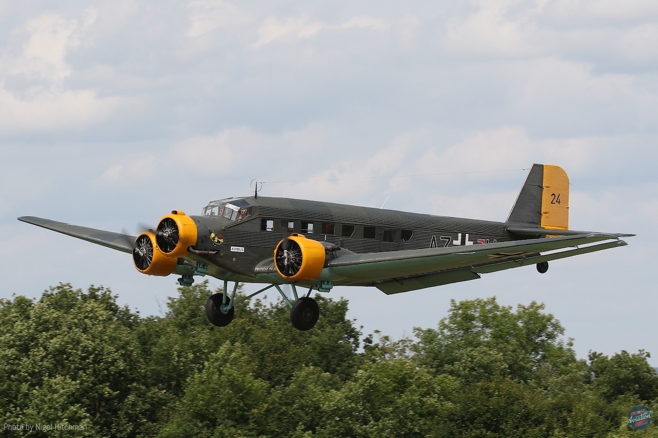 La Ferté-Alais 2025: Highlights from the 52nd "Le Temps des Hélices" Airshow 50 Ju 52 7D2 6955