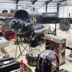 Battle of Britain Memorial Flight Lancaster PA474 ‘Major’ Maintenance Update 10 Lancaster PA474 in ARCos Stephenson hangar at Duxford on 6th February 2026