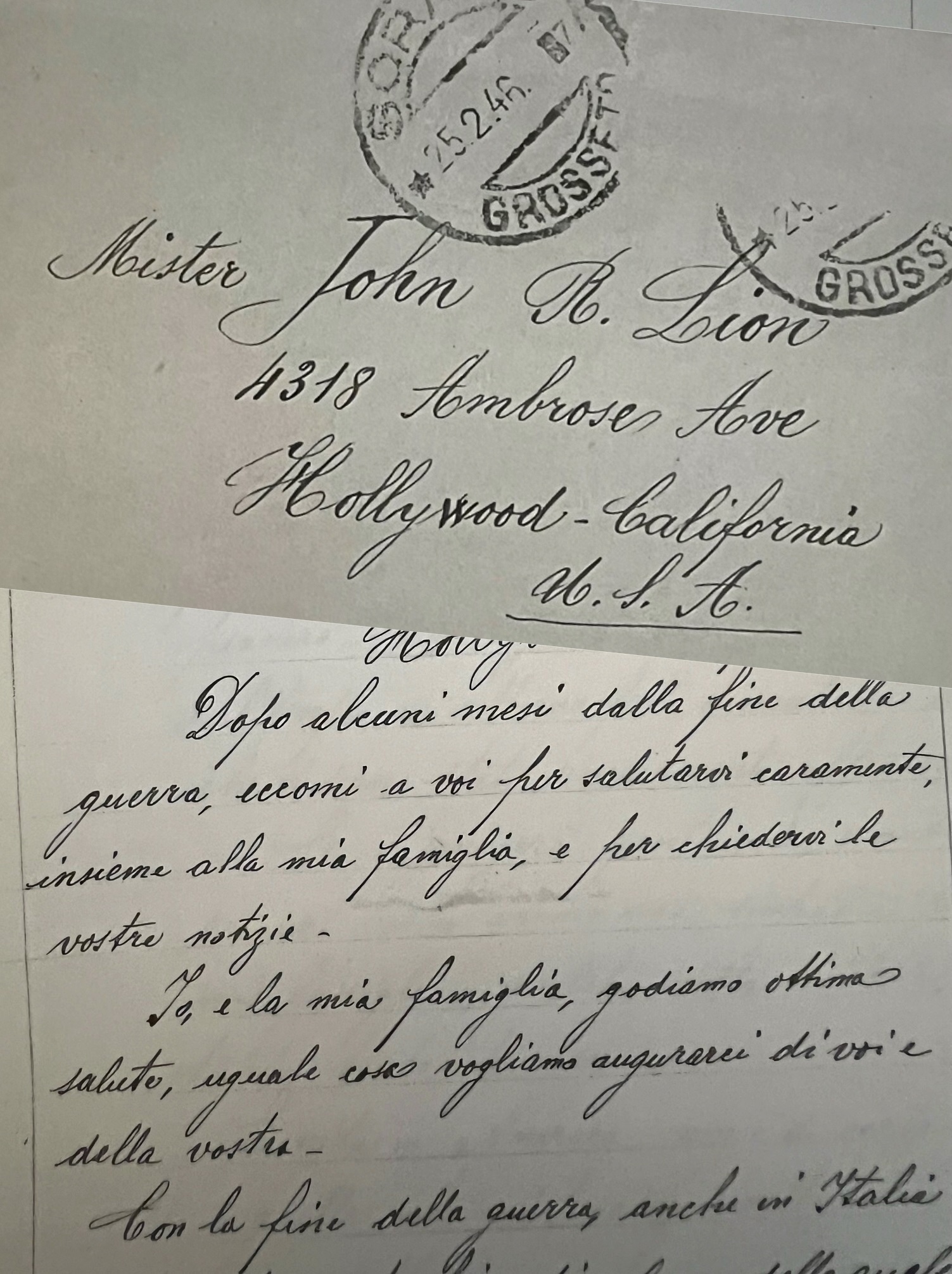 The Letter, the Lightning, and the Cave: A World War II Rescue Remembered 15 Lettera