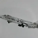 Today in Aviation History: Howard "Scrappy" Johnson Breaks World Altitude Record 13 Lockheed YF 104A Starfighter 55 2957 takes off on altitude record flight 6 May 1958.jpg