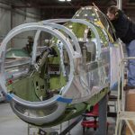 Texas Flying Legends P-51C Restoration Report 11 Lopes Hopes fuselage as she looked in February 2016