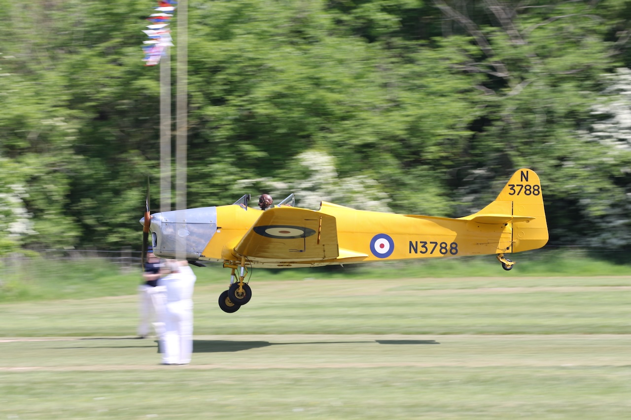 Shuttleworth Season Premiere Airshow 21 Magister 7D2 0834